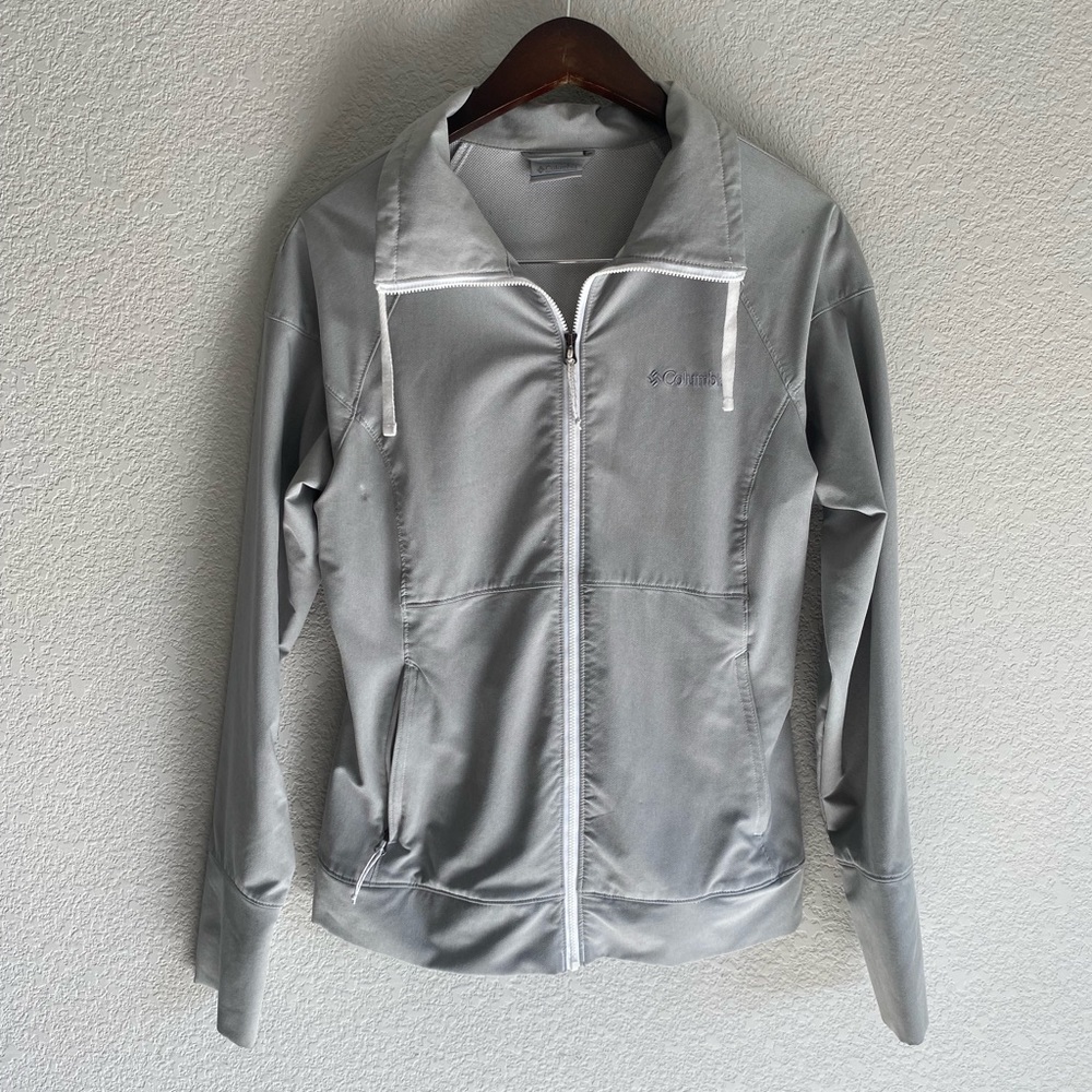 Columbia Gray Zip Up